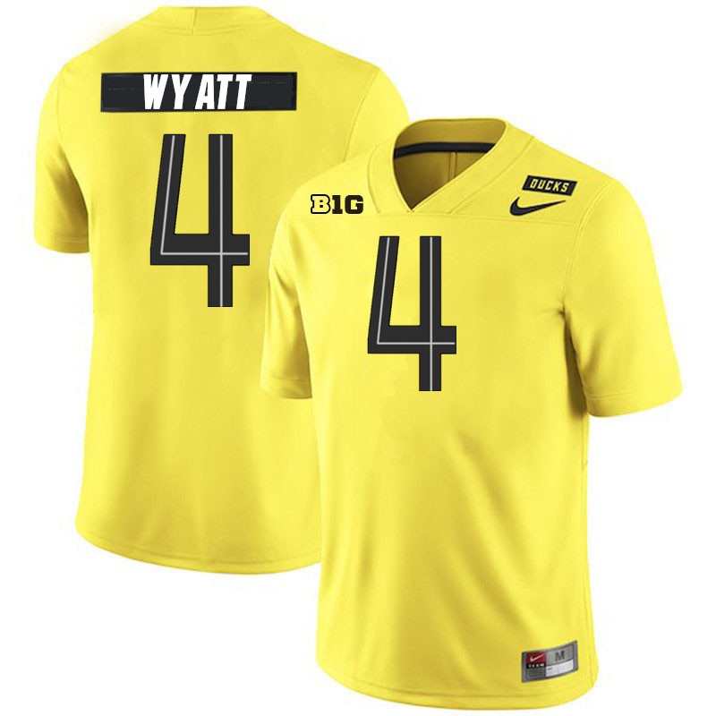 Nasir Wyatt Oregon Jersey,Oregon Ducks Football Uniforms,Jerseys Youth-Alternate Yellow